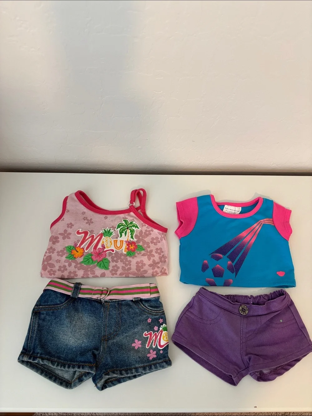 Build-A-Bear 2 sets of outfit